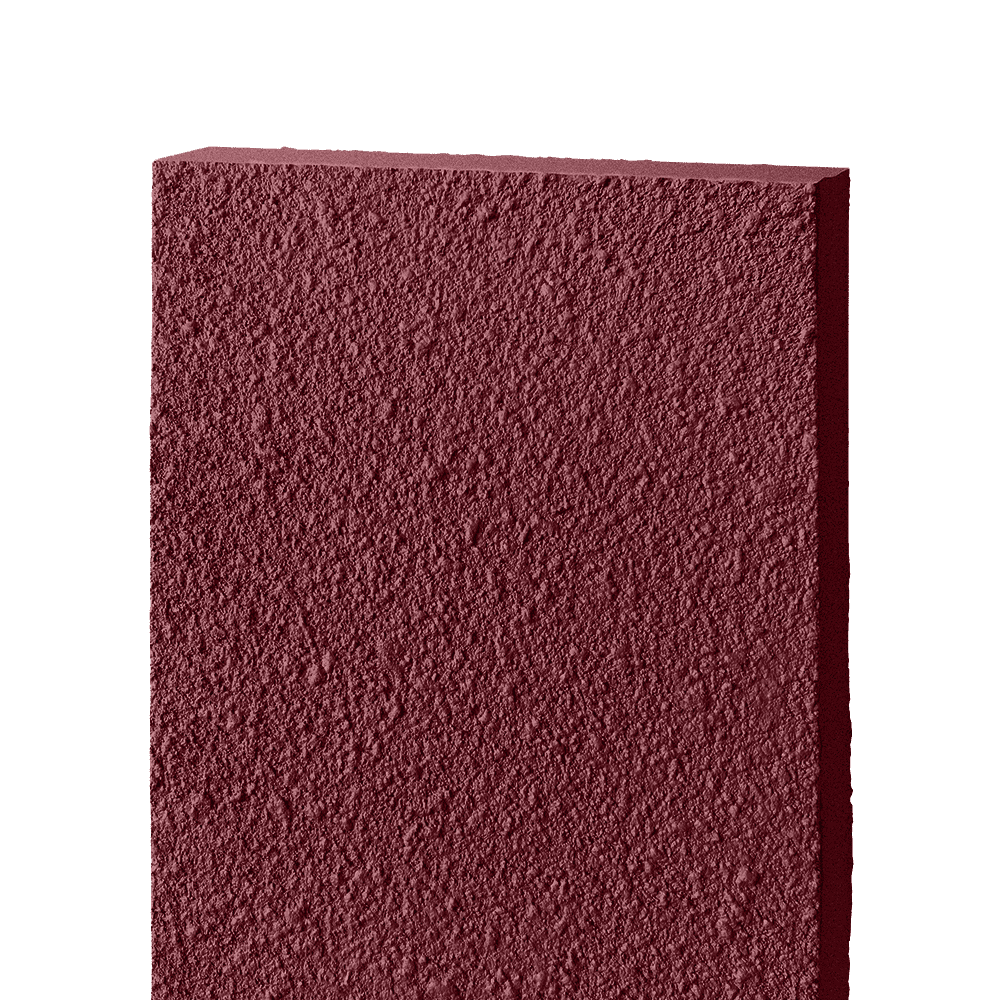 Фиброцементный сайдинг БЭТЕКО Муар, цвет Винно-красный (1200х1750х8 мм)