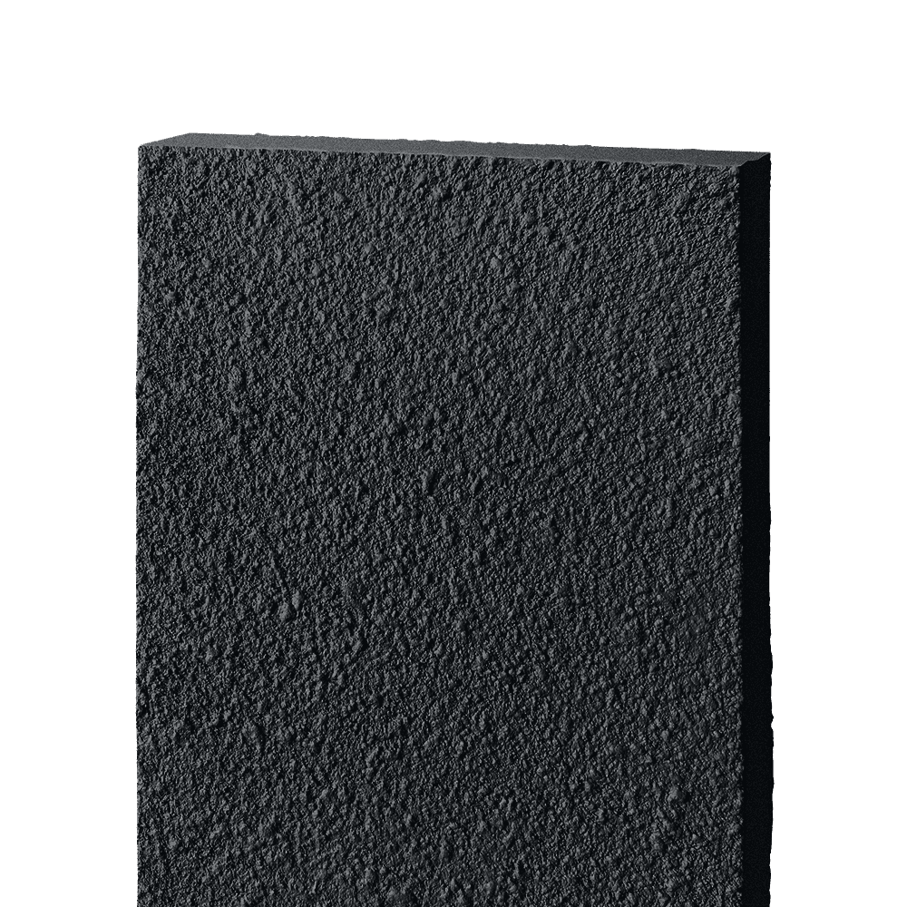 Фиброцементный сайдинг БЭТЕКО Муар, цвет Графитовый черный (1200х1570х8 мм)