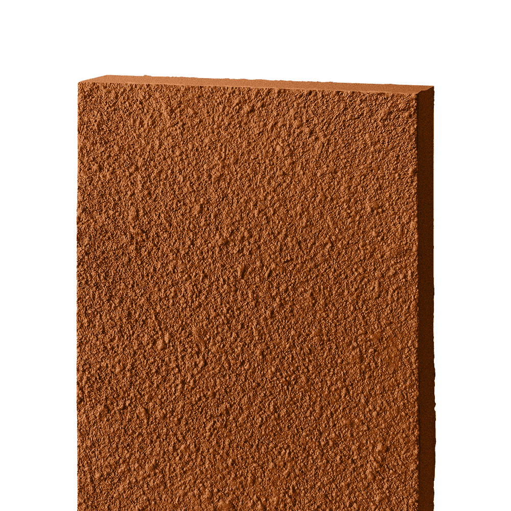 Фиброцементный сайдинг БЭТЕКО Муар, цвет Оранжево-коричневый (1200х1570х8 мм)