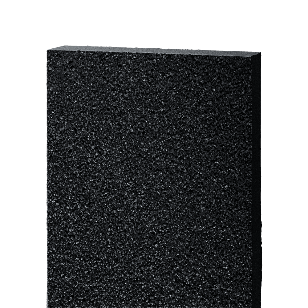 Фиброцементный сайдинг БЭТЕКО Стоун, цвет Графитовый черный (1200х3000х8 мм)