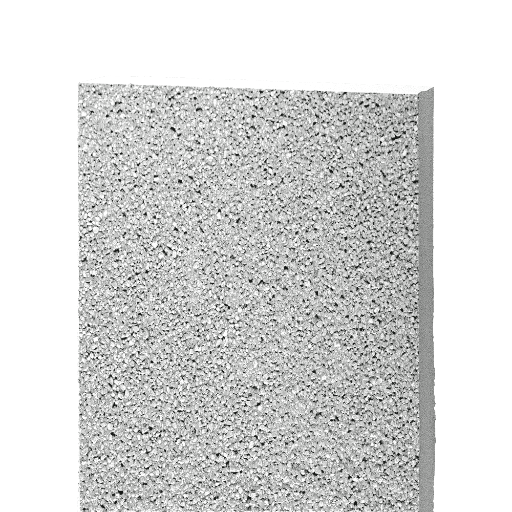 Фиброцементный сайдинг БЭТЕКО Стоун, цвет Светло-серый (1200х1500х8 мм)