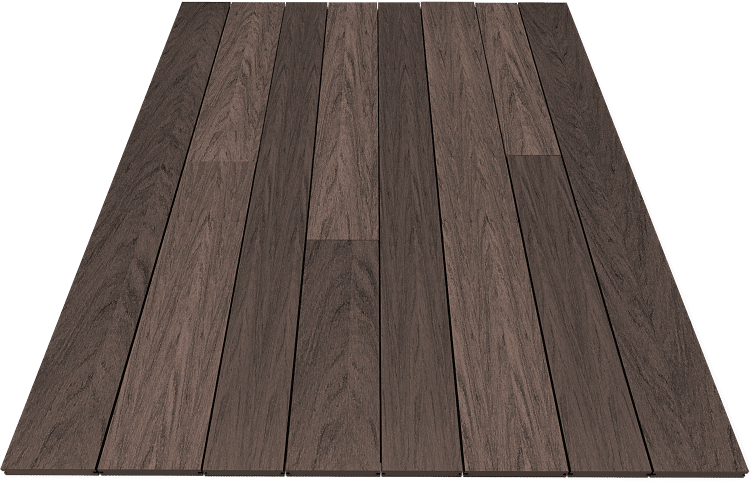 Террасная доска Bruggan Multicolor 160х19х3000мм Полнотелая Wenge