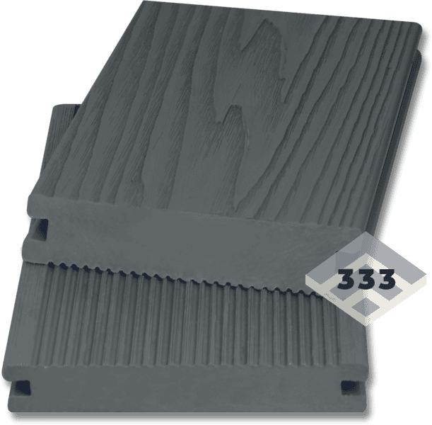 Доска террасная МПК STRADA MAX 3D (25х140мм) Серый