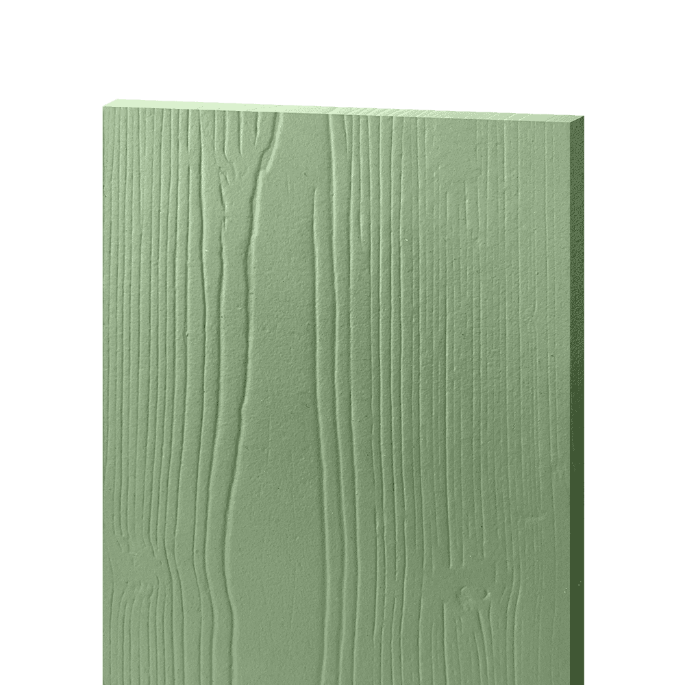Фиброцементный сайдинг БЭТЕКО Вудстоун, цвет Бледно-зеленый  (1160х3000х8 мм)