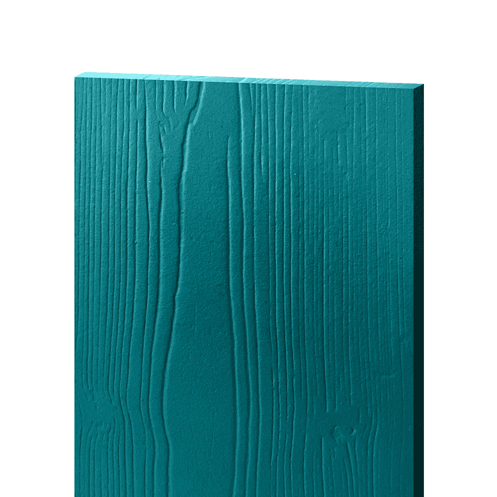 Фиброцементный сайдинг БЭТЕКО Вудстоун, цвет Водная синь (190х3000х10 мм), шип-паз