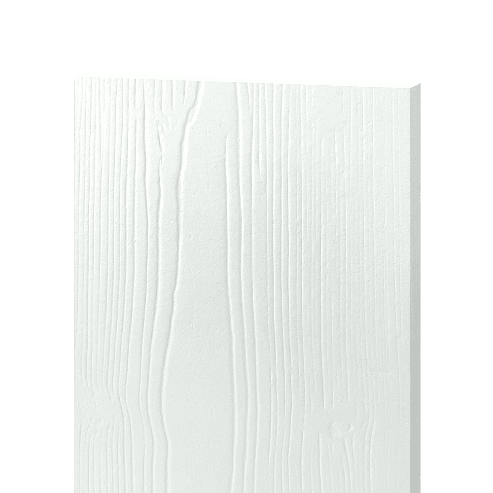 Фиброцементный сайдинг БЭТЕКО Вудстоун, цвет Сигнально-белый  (1160х3000х8 мм)