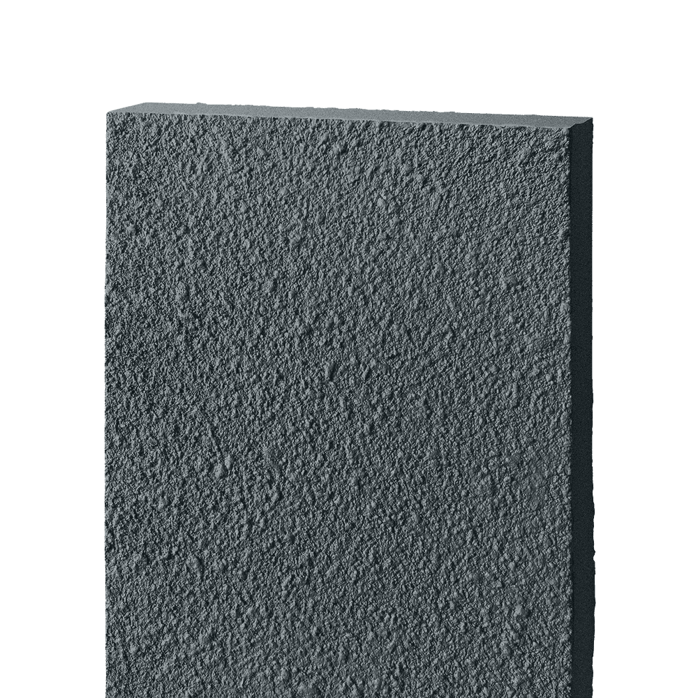 Фиброцементный сайдинг БЭТЕКО Муар, цвет Графитовый серый (1200х1500х8 мм)