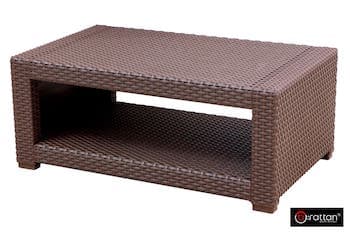 Комплект мебели RATTAN Premium Corner венге оранжевые подушки