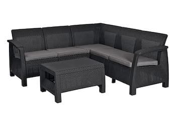 Комплект мебели Corfu Relax Set серый