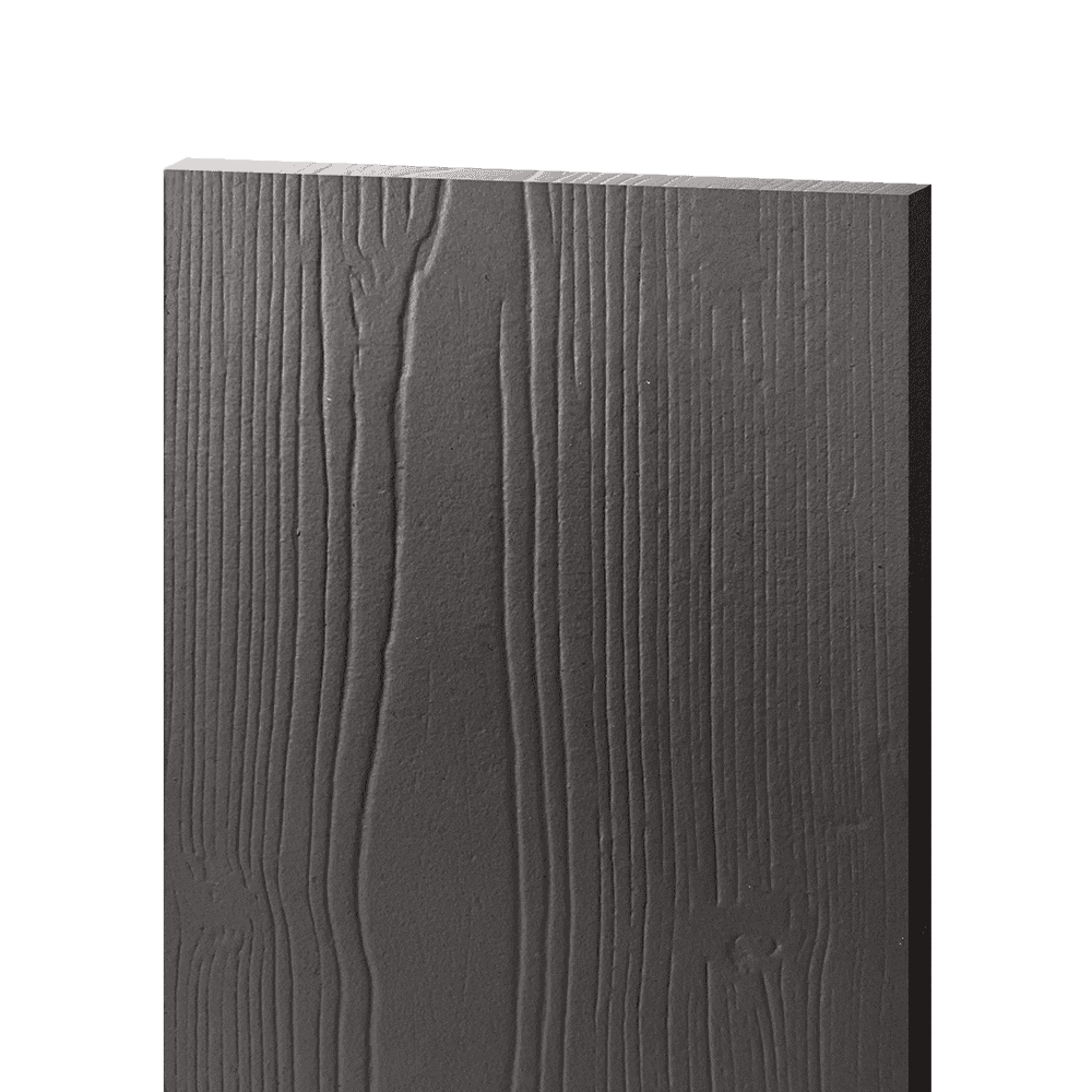 Фиброцементный сайдинг БЭТЕКО Вудстоун, цвет Серо-коричневый (190х3000х10 мм), шип-паз