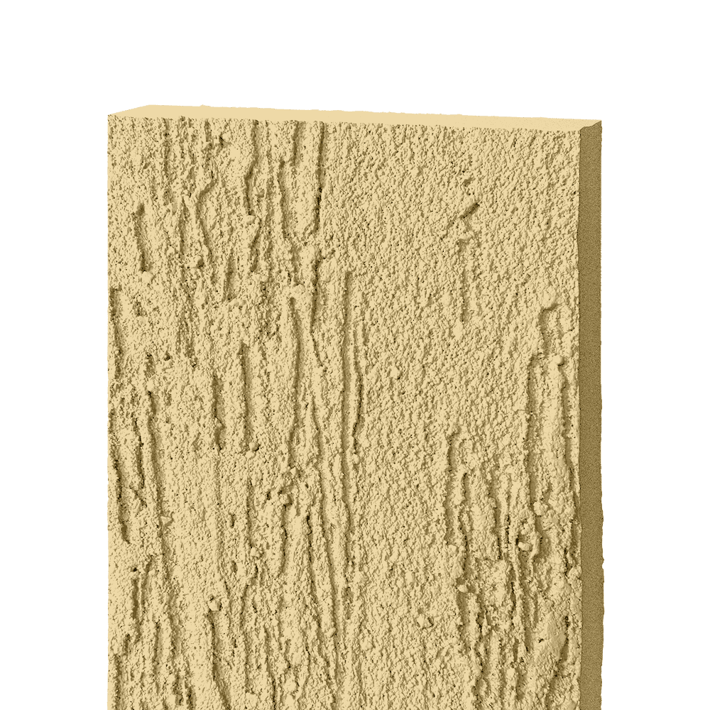 Фиброцементный сайдинг БЭТЕКО Короед, цвет Бежевый (1200х1500х8 мм)